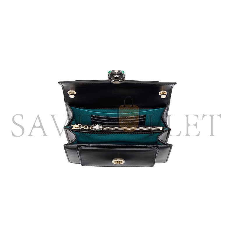 Bu1gar serpenti forever crossbody bag 289677 (19*13*7cm)